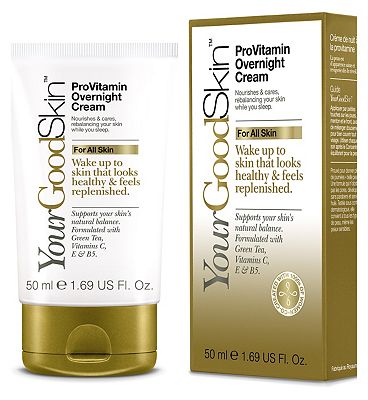 YourGoodSkin ProVitamin Overnight Cream - With GreenTea, Vitamin C&E 50ml