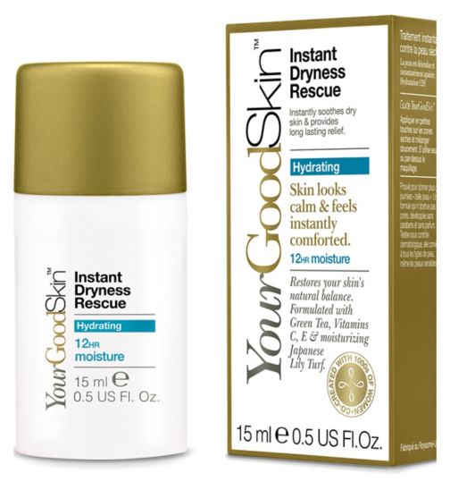 YourGoodSkin Instant Dryness Rescue With Vitamins C&E and Japanese Lilyturf 15ml