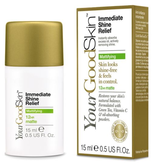 3)	YourGoodSkin Immediate Shine Relief With Green Tea Extracts & Vitamin C