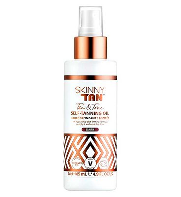 Skinny Tan Tan And Tone Oil Dark 145ml
