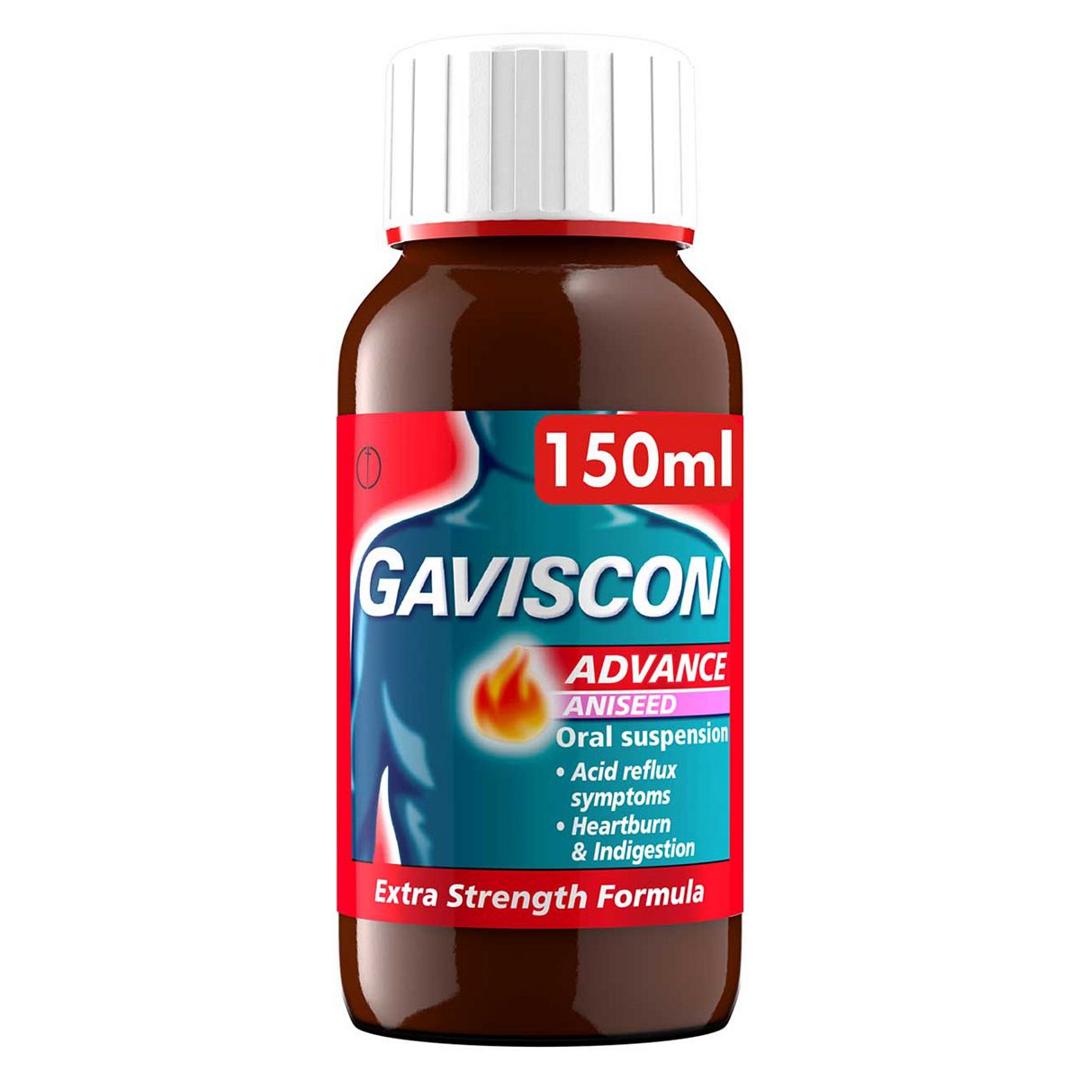 Gaviscon Advance Aniseed Flavour Oral Suspension - 150ml