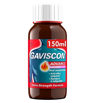 Gaviscon Advance Heartburn & Indigestion Aniseed Flavour 150ml