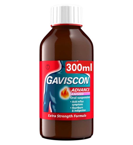 Gaviscon Advance Heartburn & Indigestion Aniseed Flavour 300ml