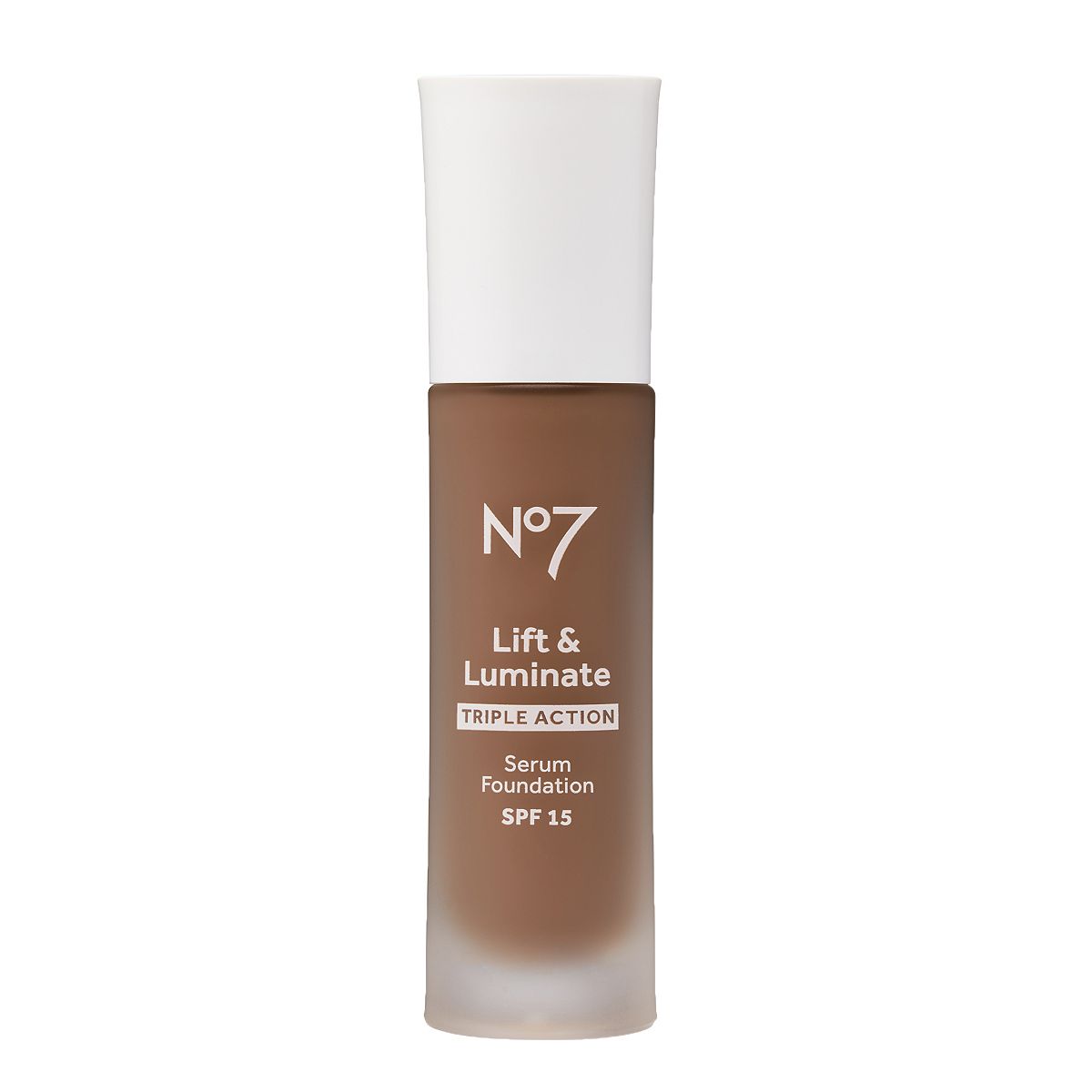 No7 L&l Triple Action Serum Foundation Walnut 190C