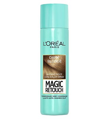 LOreal Paris Magic Retouch Dark Blonde Root Touch Up, Temporary Instant  Root Concealer Spray With E