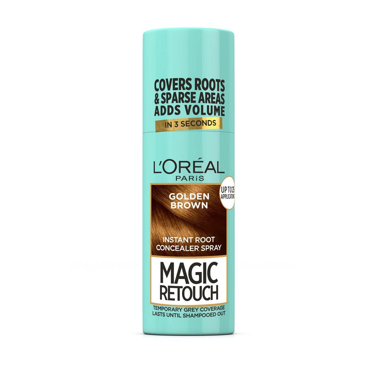 L'Oreal L’Oreal Paris Magic Retouch Golden Brown Root Touch Up, Temporary Instant Concealer Spray With Easy Application, 75ml
