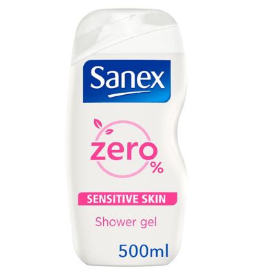 Sanex Zero % Sensitive Skin Shower Gel 500ml