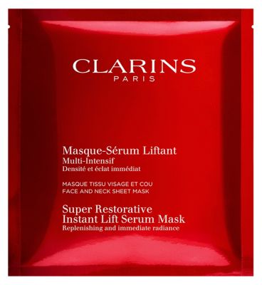 Clarins Super Restorative Instant Lift Serum Sheet Mask - Box of 5