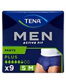 TENA Men Active Fit Incontinence Pants Plus Medium - 9 pack