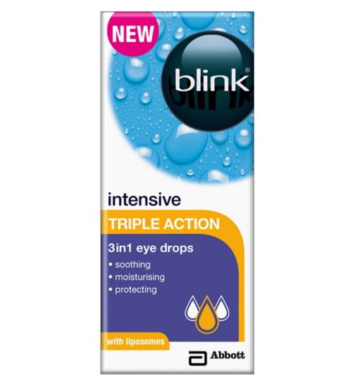 Blink intensive triple action eye drops