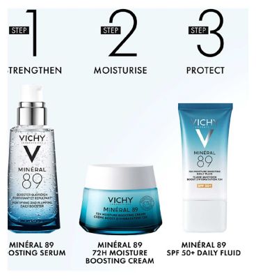 Vichy Mineral 89 Hyaluronic Acid Hydrating Serum 50ml (25)