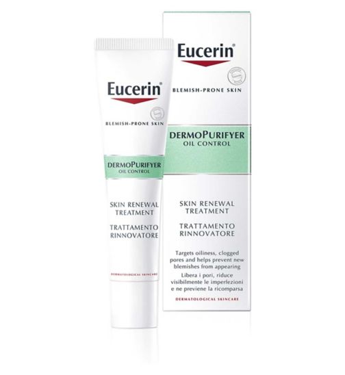 Eucerin DermoPURIFYER Anti-Acne Night Face Serum Treatment with Glycolic & Salicylic Acid 40ml