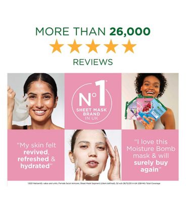 Garnier Moisture Bomb Sakura Hydrating Sheet Mask 28g (3)