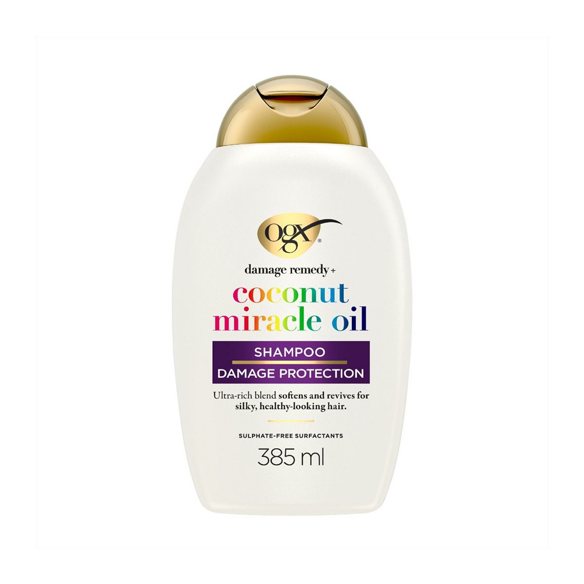 OGX Damage Remedy+ Coconut Miracle Oil Extra Strength Ph Balanced Shampoo 385ml