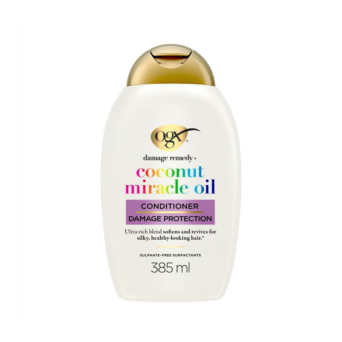 OGX Damage Remedy+ Coconut Miracle Oil Extra Strength Ph Balanced Conditioner 385ml