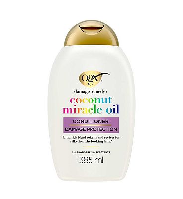OGX Damage Remedy+ Coconut Miracle Oil Extra Strength pH Balanced Conditioner 385ml