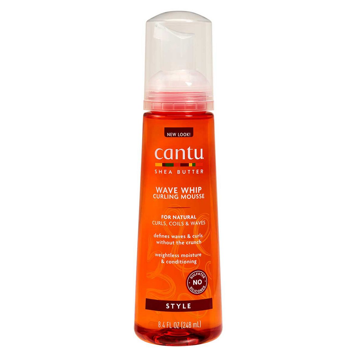 Cantu Shea Butter For Natural Hair Wave Whip Curling Mousse 248ml
