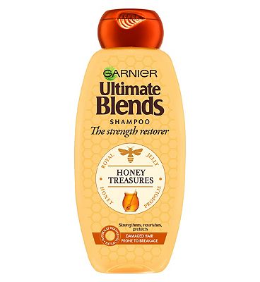 Garnier Ultimate Blends Honey Treasures Strengthening Shampoo 360ml