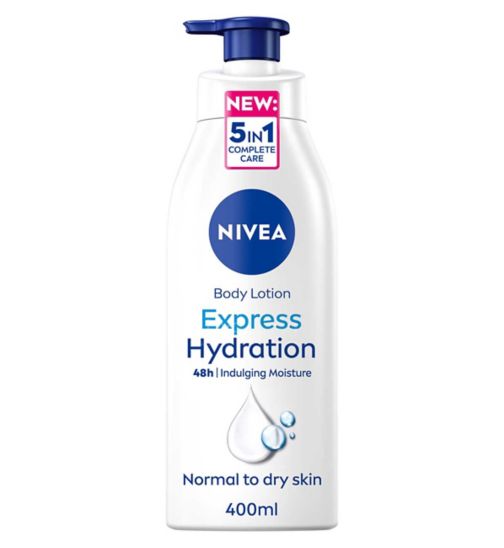 NIVEA Express Hydration Body Lotion for Normal Skin, 400ml
