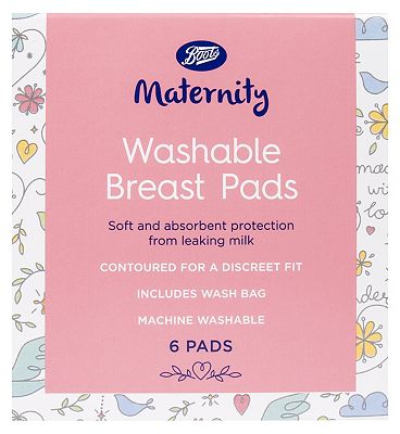 Boots Maternity Washable Breast Pads, 1 x 6 Pack Review