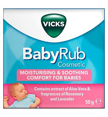 VICKS BabyRub Ointment for Soothing and Relaxing Baby Massage Jar 50g
