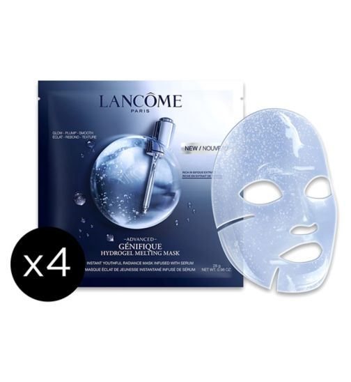 Lancôme Advanced Génifique Radiance Melting Face Sheet Mask 4 Pack