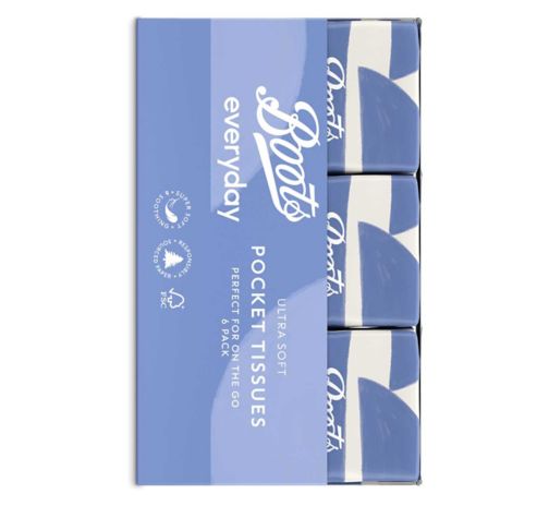 Boots Multi Pocket Tissues 6s    