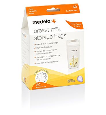 Breastfeeding storage clearance bags