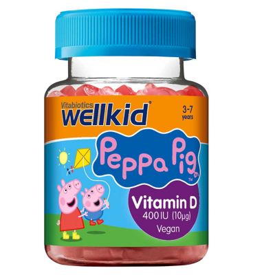 Vitabiotics Wellkid Peppa Pig Vitamin D 30 Jellies Boots