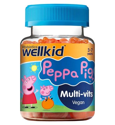 Wellkid Peppa Pig Multi-Vits Soft Jellies 30 Pack