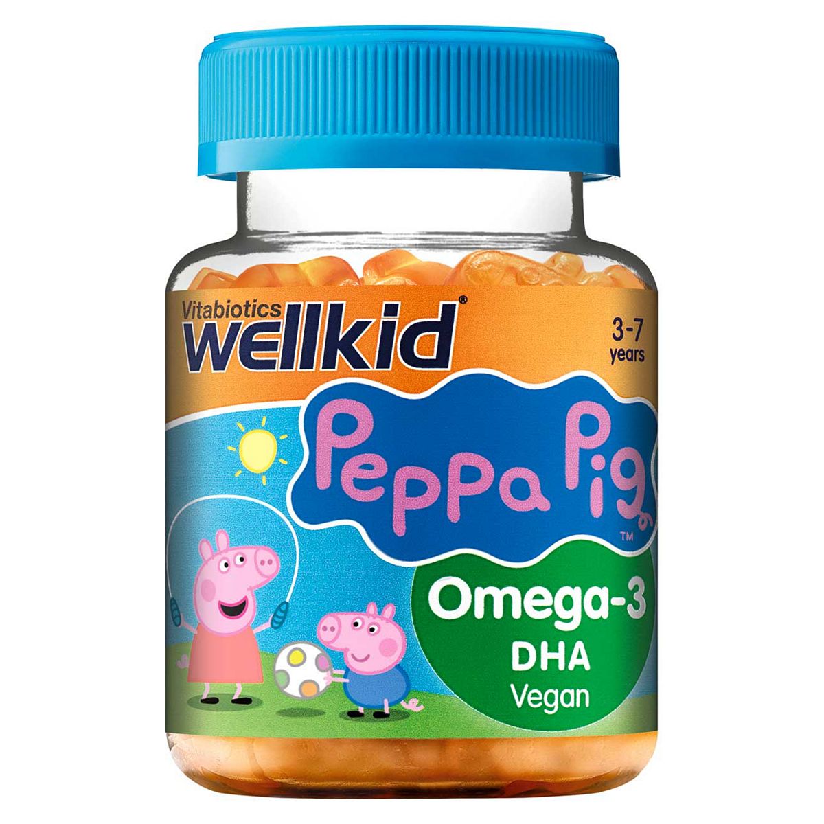 Wellkid Vitabiotics Peppa Pig Omega-3 Dha Vegan - 30 Jellies