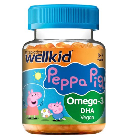 Vitabiotics Wellkid Peppa Pig Omega-3 DHA Vegan - 30 Jellies