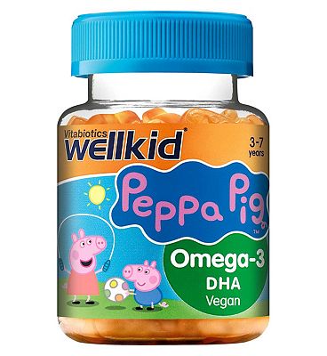 Vitabiotics Wellkid Peppa Pig Omega-3 DHA Vegan - 30 Jellies