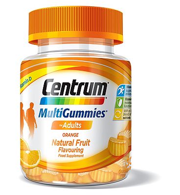 Centrum Multigummies Orange Supplement, 30 Gummies