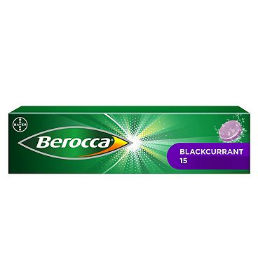 Berocca Blackcurrant Energy Vitamin 15 Tablets