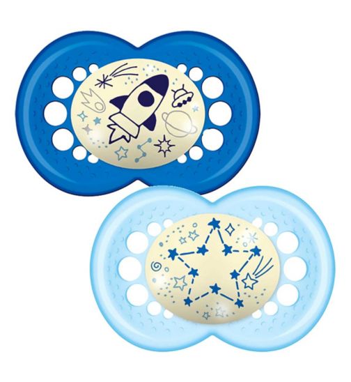 MAM 12+m Night Soother – Blue