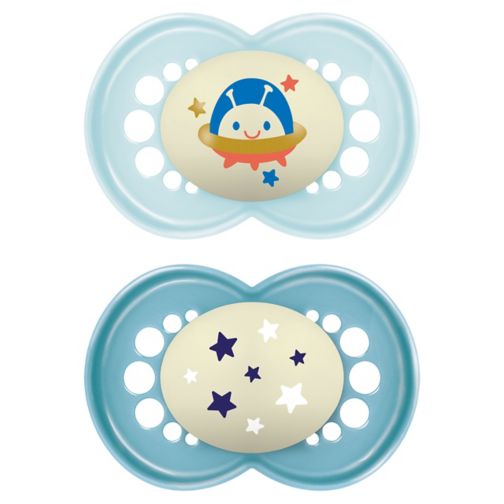 MAM 6+m Night Soother – Blue