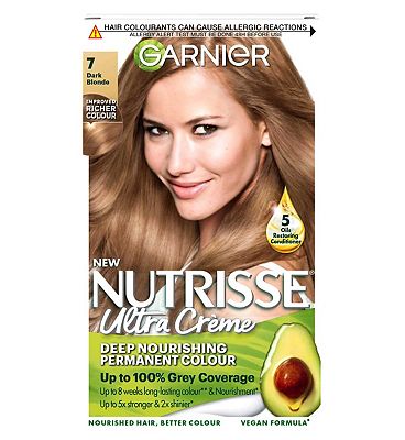 Garnier Nutrisse 7 Dark Blonde Permanent Hair Dye