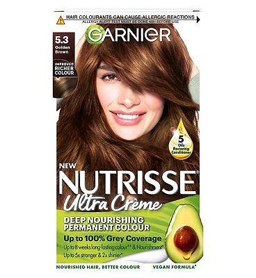 Garnier Nutrisse 5.3 Golden Brown Permanent Hair Dye