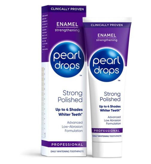 Pearl Drops Strong Polished White Toothpaste 75ml