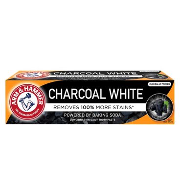 Arm & Hammer Charcoal White Natural Toothpaste 75ml