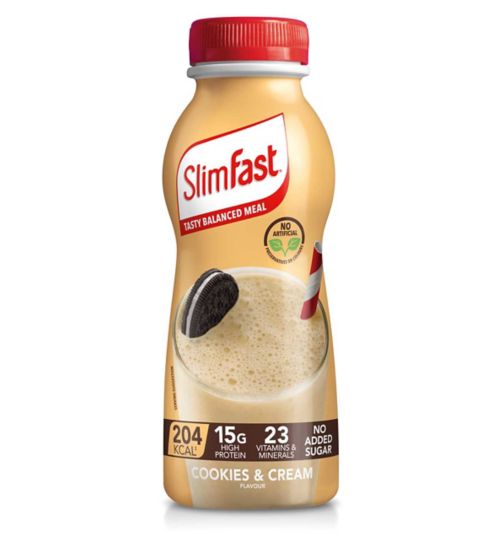 Slimfast Cookies & Cream Flavour Shake