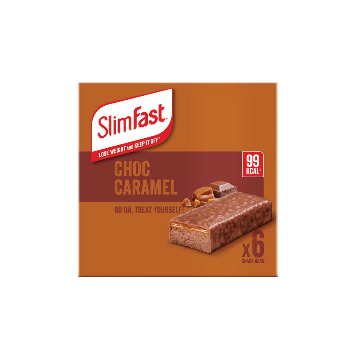 Slim Fast Slimfast Chocolate Caramel Snack Bar - 6 X 26G