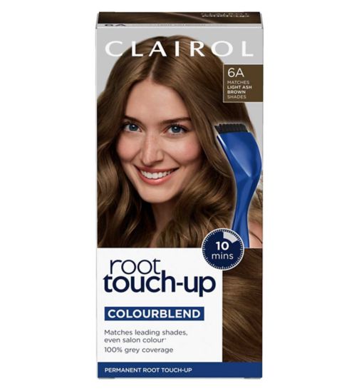 Clairol Root Touch-Up Permanent Hair Dye 6A Light Ash Brown 30ml