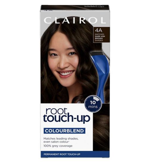 Clairol Root Touch-Up Permanent Hair Dye 4a Ash Brown 30ml