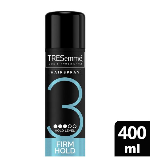 TRESemme Firm Hold 24-hour frizz control Hairspray for a lightweight finish 400ml