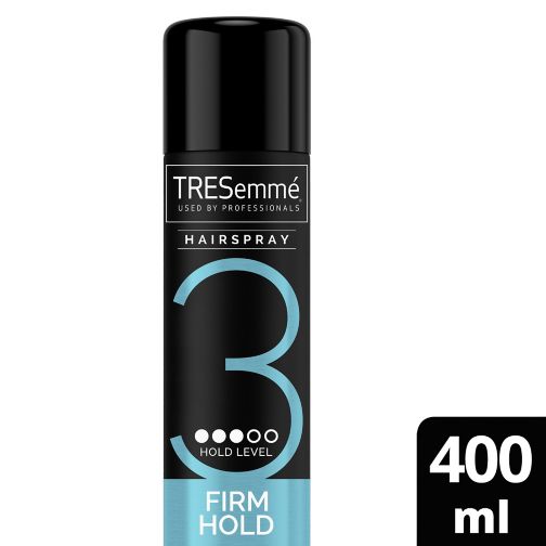 TRESemme Firm Hold 24-hour frizz control Hairspray for a lightweight finish 400ml