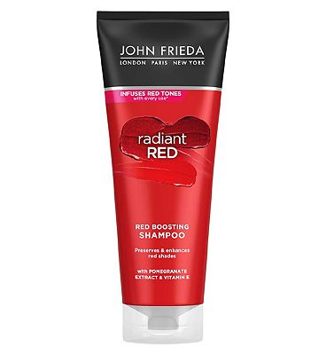 John Frieda Radiant Red Boosting Shampoo 250ml