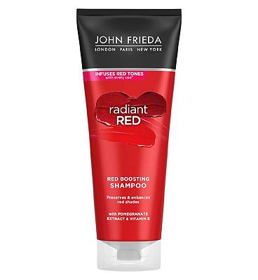 John Frieda Radiant Red Boosting Shampoo 250ml