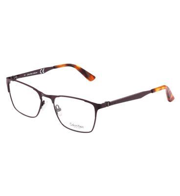CK CK8040 Men's Glasses - Brown image number 2